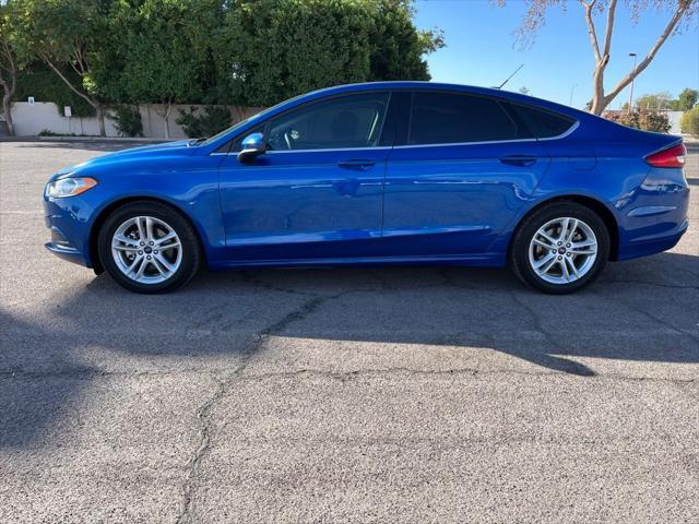 used 2018 Ford Fusion car, priced at $15,500