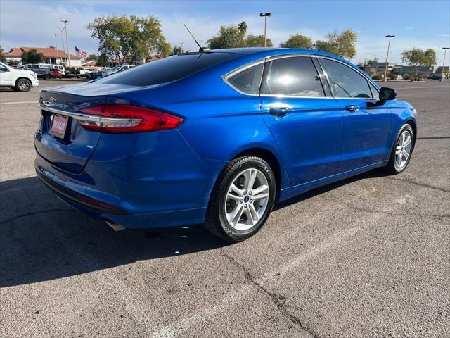 used 2018 Ford Fusion car, priced at $15,500