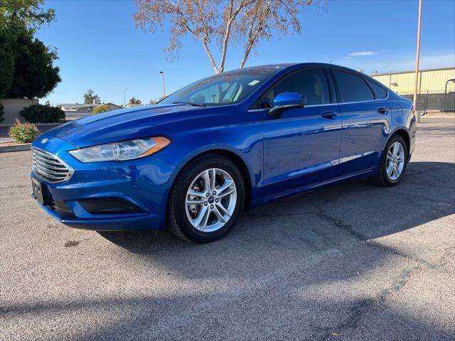 used 2018 Ford Fusion car, priced at $15,500