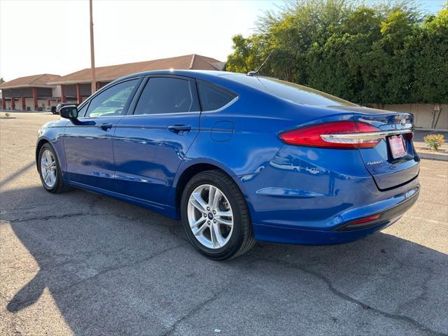 used 2018 Ford Fusion car, priced at $15,500