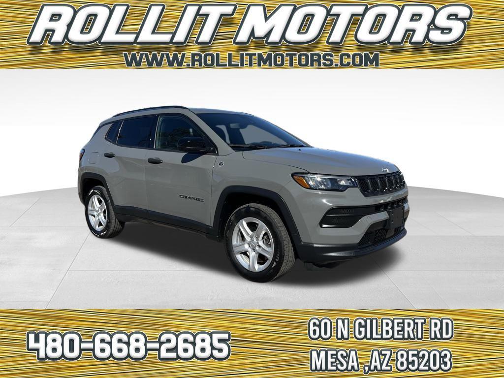 used 2024 Jeep Compass car, priced at $21,995