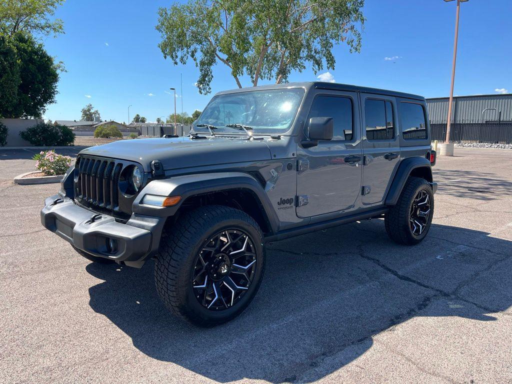 used 2020 Jeep Wrangler Unlimited car, priced at $22,490