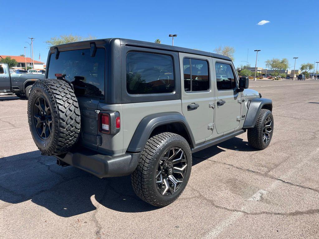used 2020 Jeep Wrangler Unlimited car, priced at $22,490