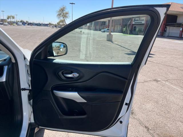 used 2017 Jeep Cherokee car, priced at $16,500