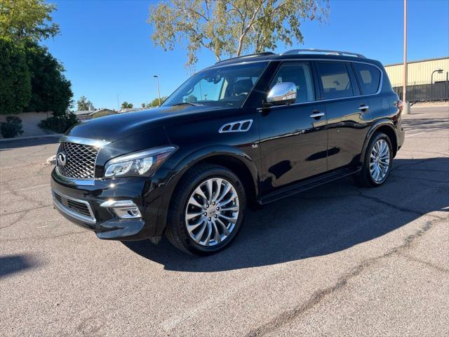 used 2017 INFINITI QX80 car, priced at $21,900