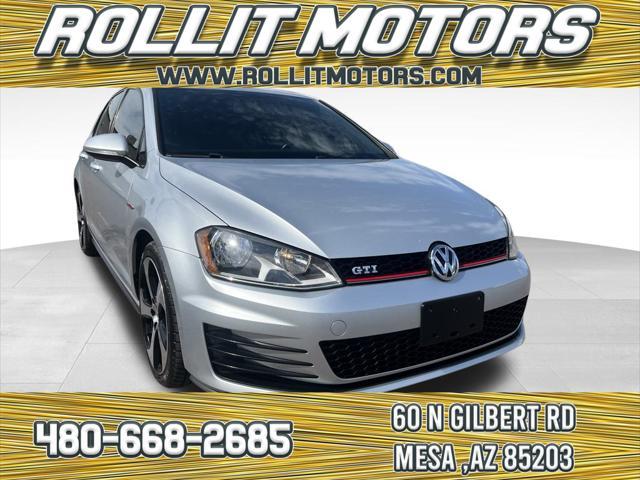 used 2017 Volkswagen Golf GTI car, priced at $18,995