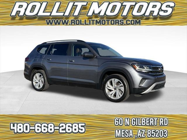 used 2021 Volkswagen Atlas car, priced at $28,900