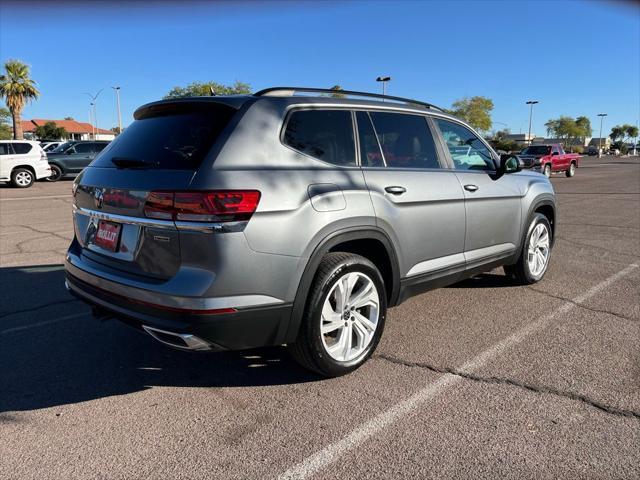 used 2021 Volkswagen Atlas car, priced at $28,900