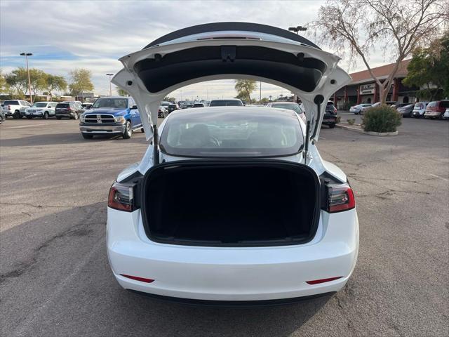 used 2023 Tesla Model 3 car, priced at $34,900