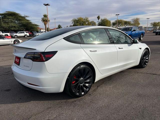 used 2023 Tesla Model 3 car, priced at $34,900