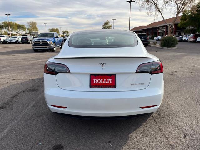 used 2023 Tesla Model 3 car, priced at $34,900