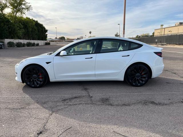 used 2023 Tesla Model 3 car, priced at $34,900