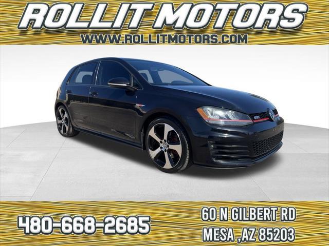 used 2017 Volkswagen Golf GTI car, priced at $15,500