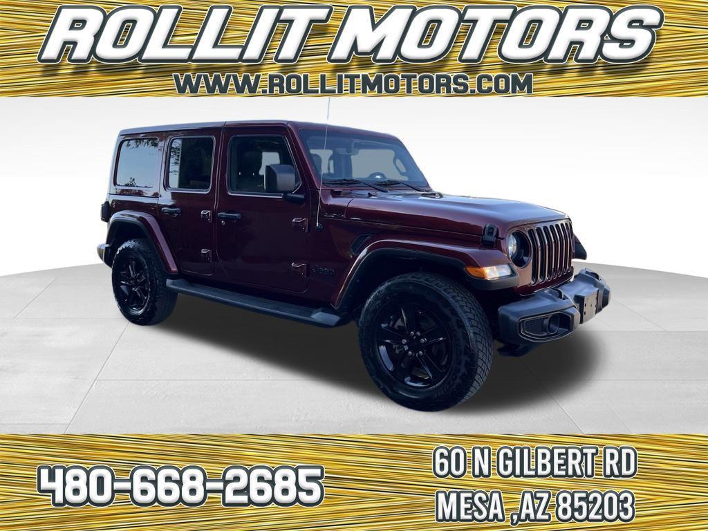 used 2021 Jeep Wrangler Unlimited car, priced at $31,995