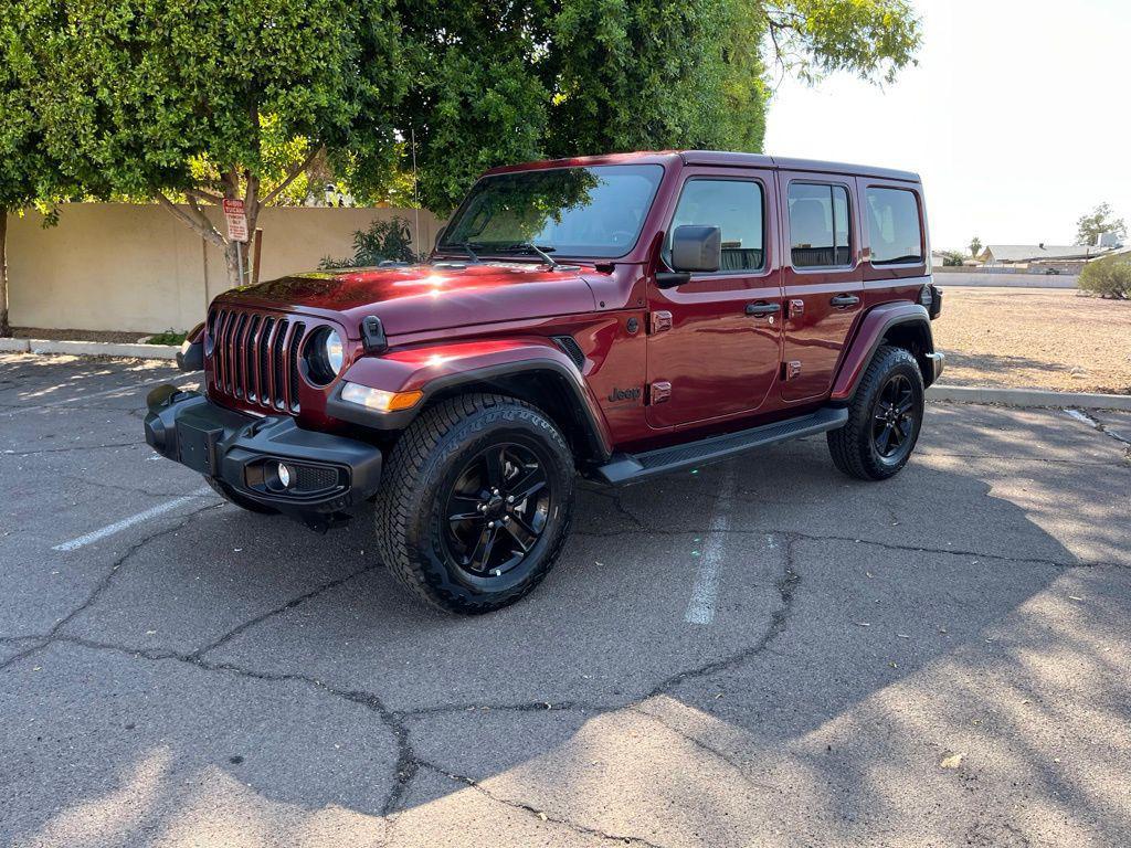 used 2021 Jeep Wrangler Unlimited car, priced at $31,995