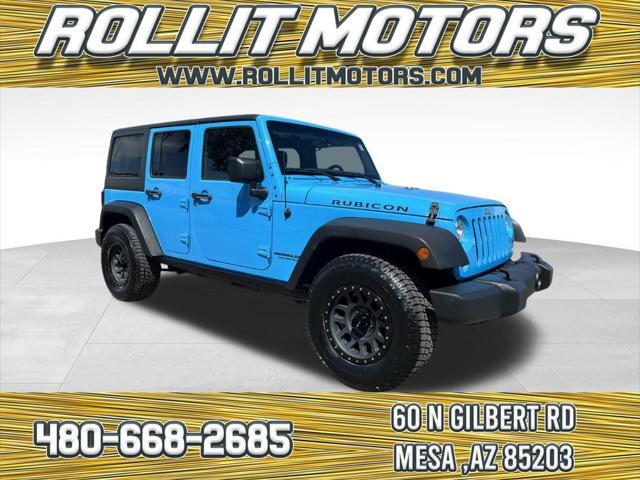 used 2017 Jeep Wrangler Unlimited car, priced at $25,988