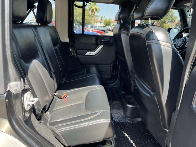 used 2015 Jeep Wrangler Unlimited car, priced at $26,500