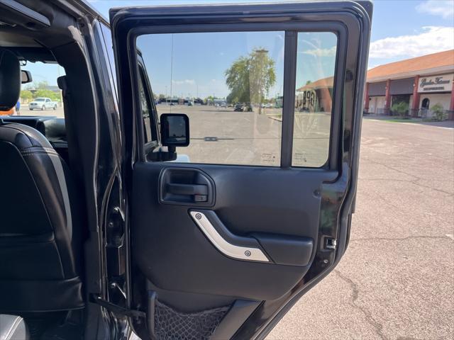 used 2015 Jeep Wrangler Unlimited car, priced at $26,500