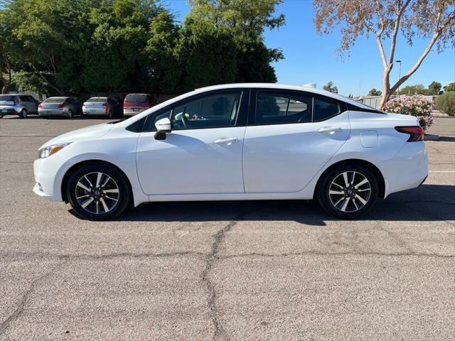 used 2020 Nissan Versa car, priced at $15,500