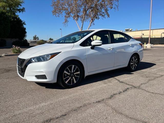 used 2020 Nissan Versa car, priced at $15,500