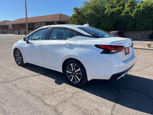 used 2020 Nissan Versa car, priced at $15,500