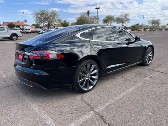 used 2014 Tesla Model S car, priced at $18,990