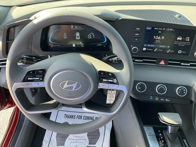 new 2024 Hyundai Elantra car, priced at $21,012