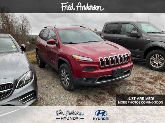 used 2017 Jeep Cherokee car, priced at $15,998