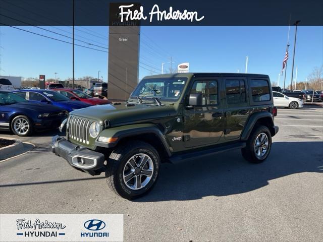 used 2022 Jeep Wrangler Unlimited car, priced at $33,366