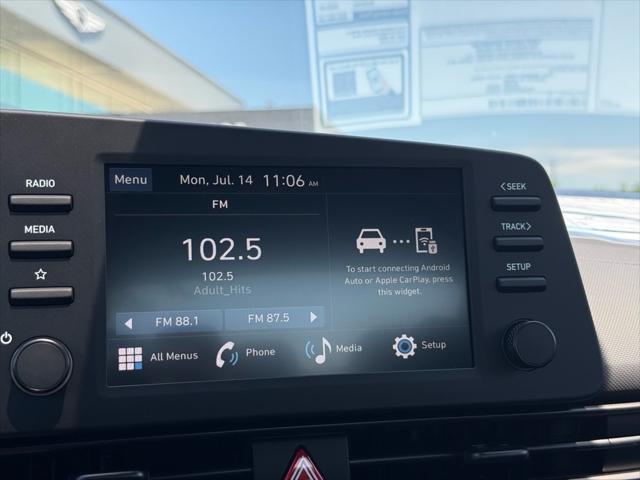 new 2025 Hyundai Elantra car, priced at $24,326
