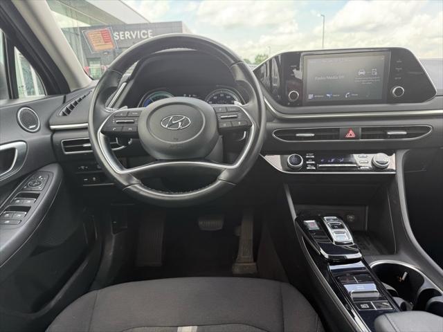 used 2022 Hyundai Sonata Hybrid car, priced at $21,665