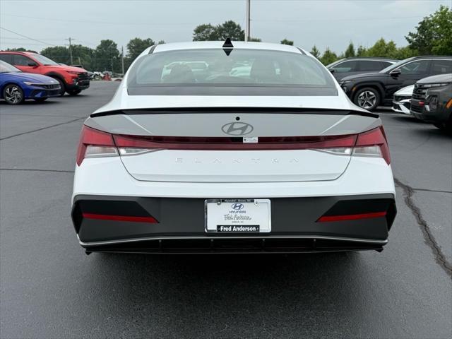 new 2025 Hyundai Elantra car, priced at $24,774