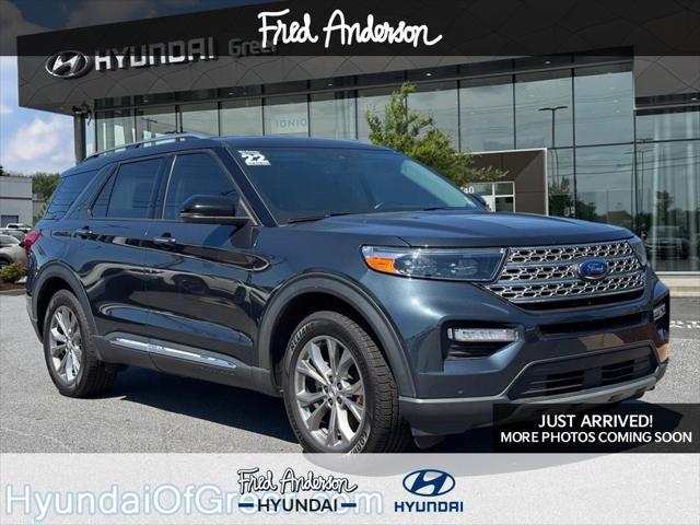used 2022 Ford Explorer car, priced at $17,598
