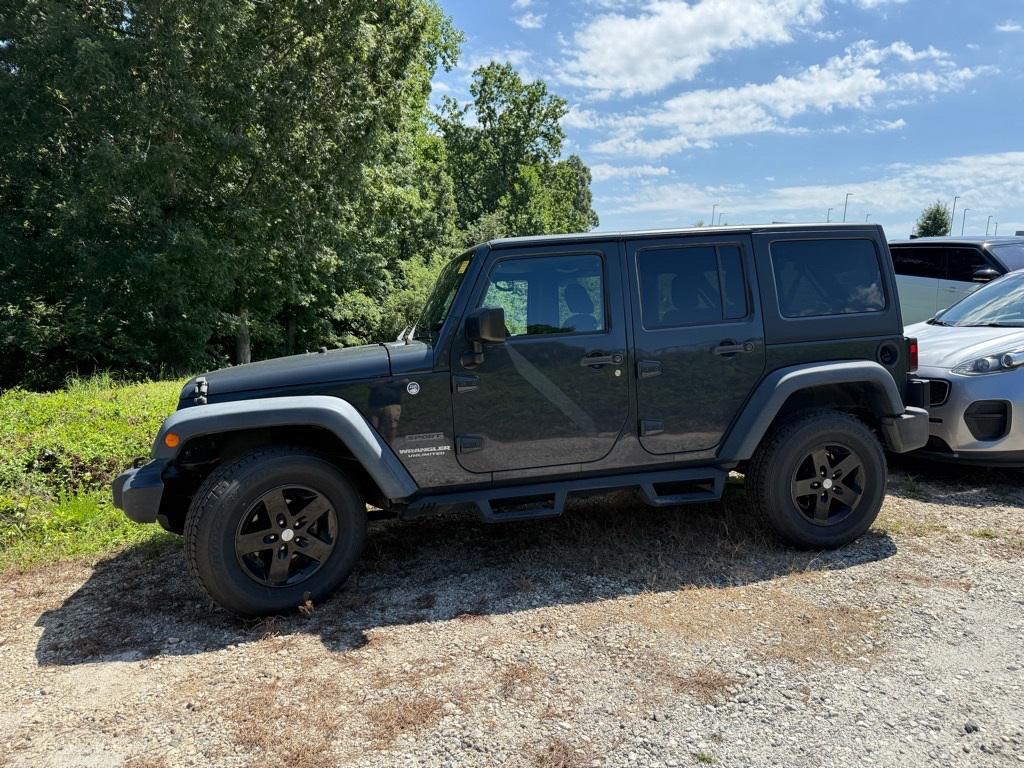 used 2017 Jeep Wrangler Unlimited car, priced at $20,080