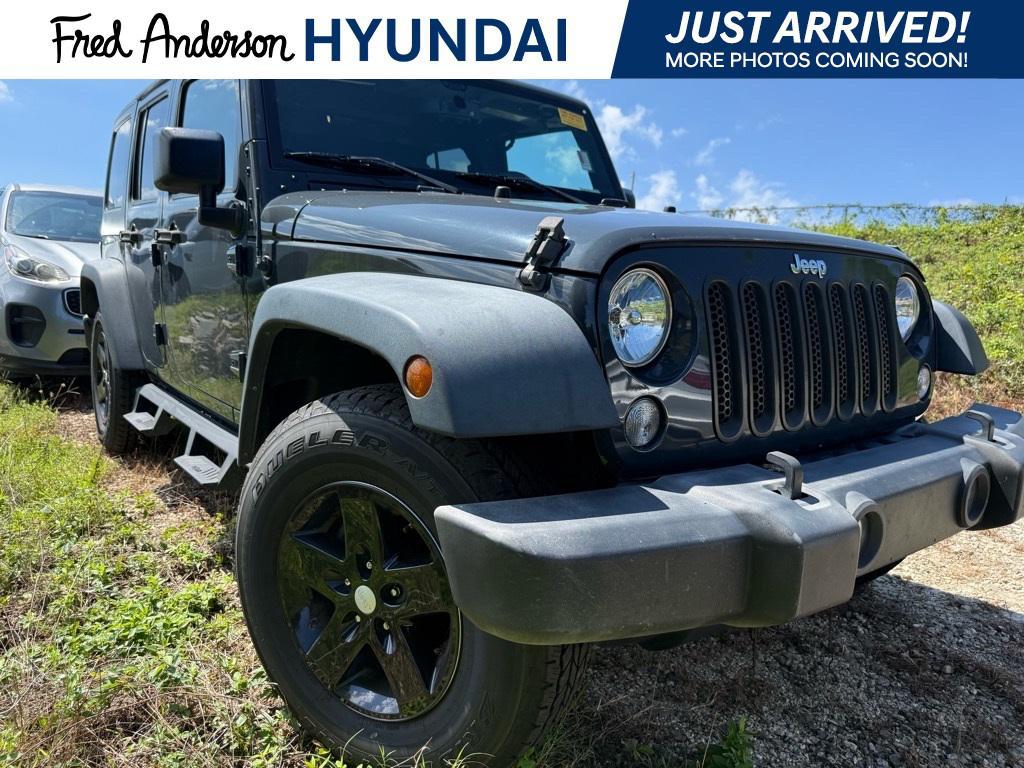 used 2017 Jeep Wrangler Unlimited car, priced at $20,080
