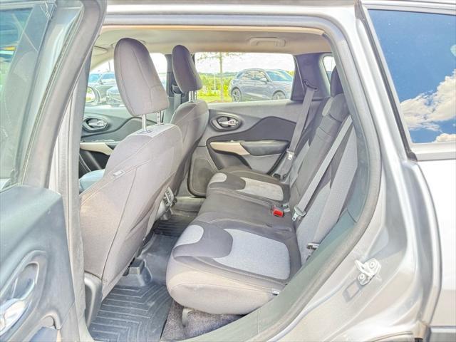 used 2018 Jeep Cherokee car, priced at $13,522
