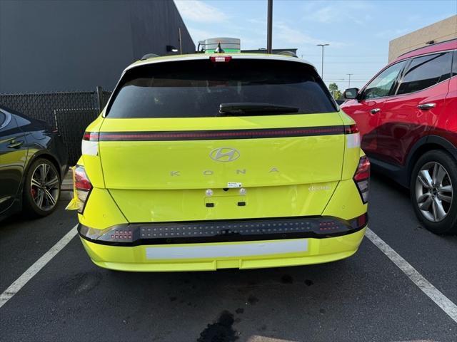 new 2025 Hyundai Kona EV car, priced at $43,034