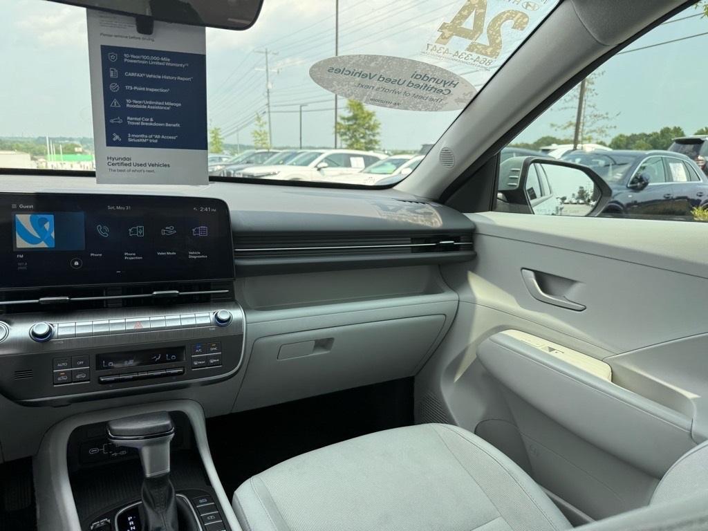 used 2024 Hyundai Kona car, priced at $22,690