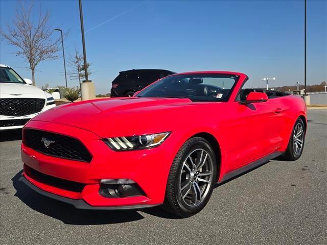 used 2017 Ford Mustang car, priced at $15,188