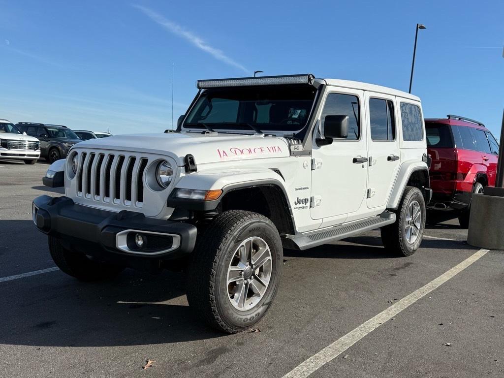 used 2021 Jeep Wrangler Unlimited car, priced at $32,300