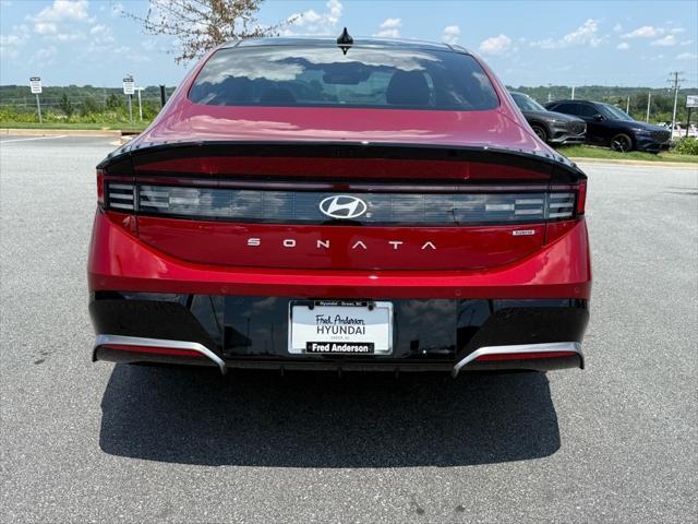 new 2025 Hyundai Sonata Hybrid car, priced at $39,022