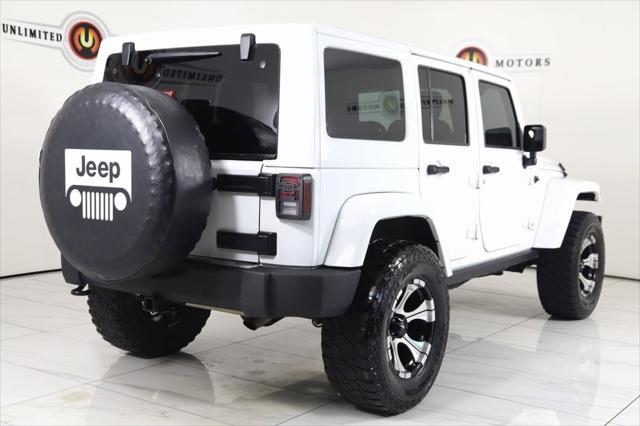 used 2015 Jeep Wrangler Unlimited car, priced at $21,500