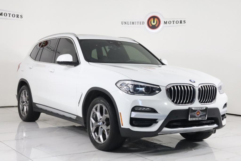 used 2021 BMW X3 car, priced at $24,500