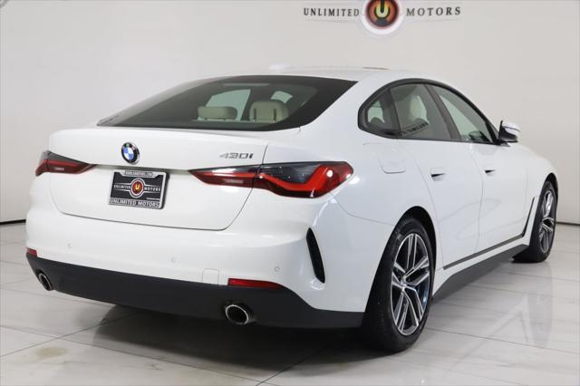 used 2022 BMW 430 Gran Coupe car, priced at $37,900