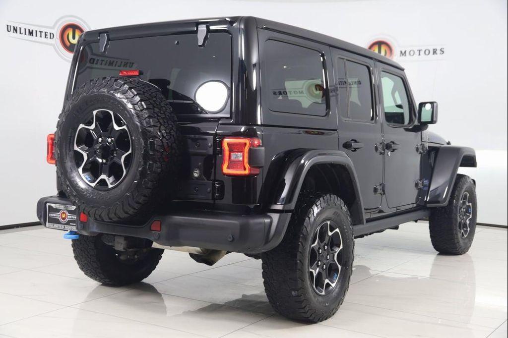 used 2022 Jeep Wrangler Unlimited 4xe car, priced at $33,990