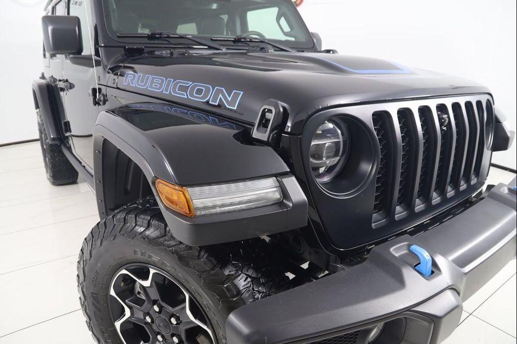 used 2022 Jeep Wrangler Unlimited 4xe car, priced at $33,990