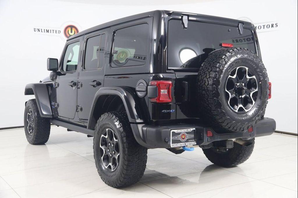 used 2022 Jeep Wrangler Unlimited 4xe car, priced at $33,990