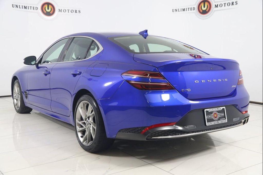 used 2022 Genesis G70 car, priced at $27,990