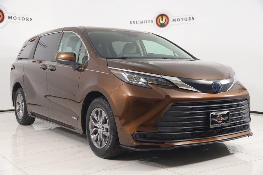 used 2021 Toyota Sienna car, priced at $33,500