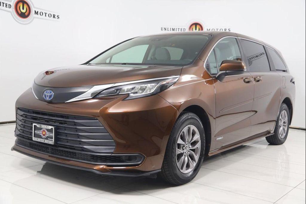 used 2021 Toyota Sienna car, priced at $33,500